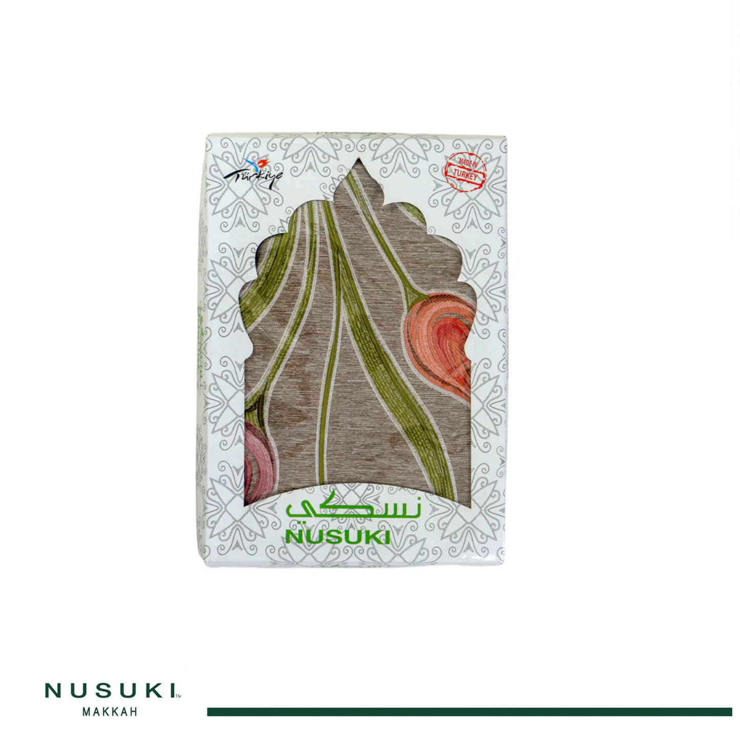 Floral Embroidery Prayer Mat