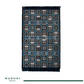 Minwal Al Mutamayiza XL Blue Prayer Mat – Salah Rug for Men & Women