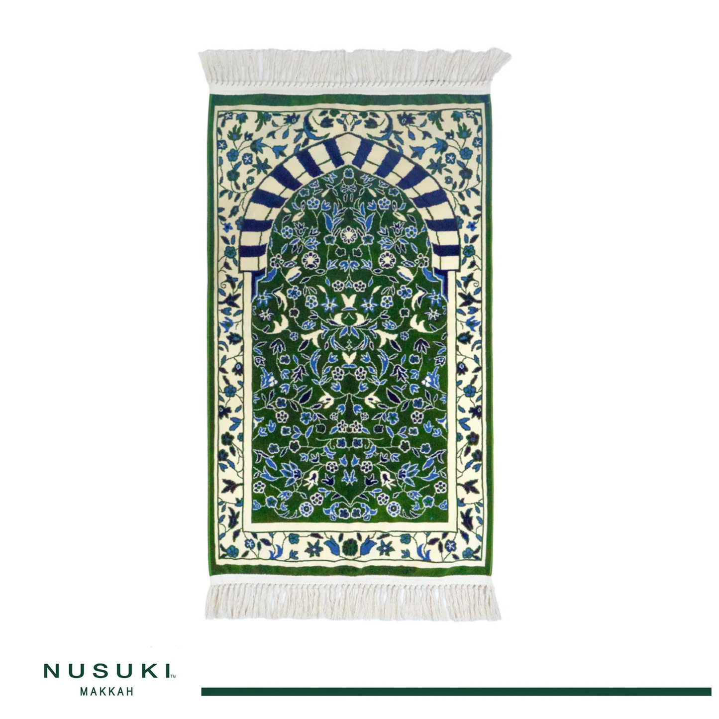 Al Rawda Al Mubarakah Prayer Mat with Handbag