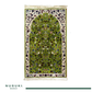 Al Rawdha Modern Prayer mat With Matching Handbag - Islamic Rug Sajjada Sajada Janamaz Musalla