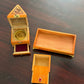 Wooden Bakhoor Burner Set Islamic Incense Mabkhara Box Oud Storage Arabic Decor
