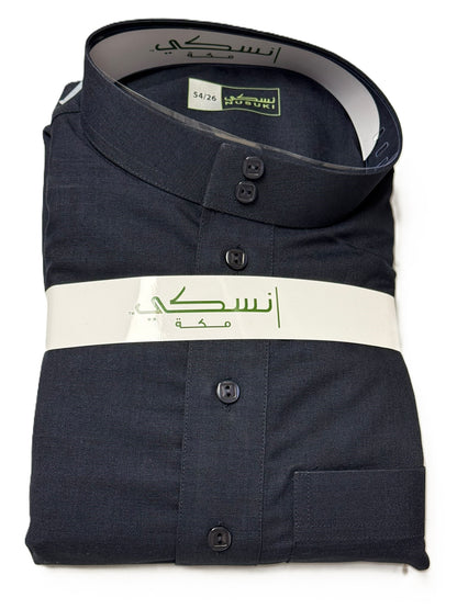 Nusuki Winter Thobe - Dark Blue