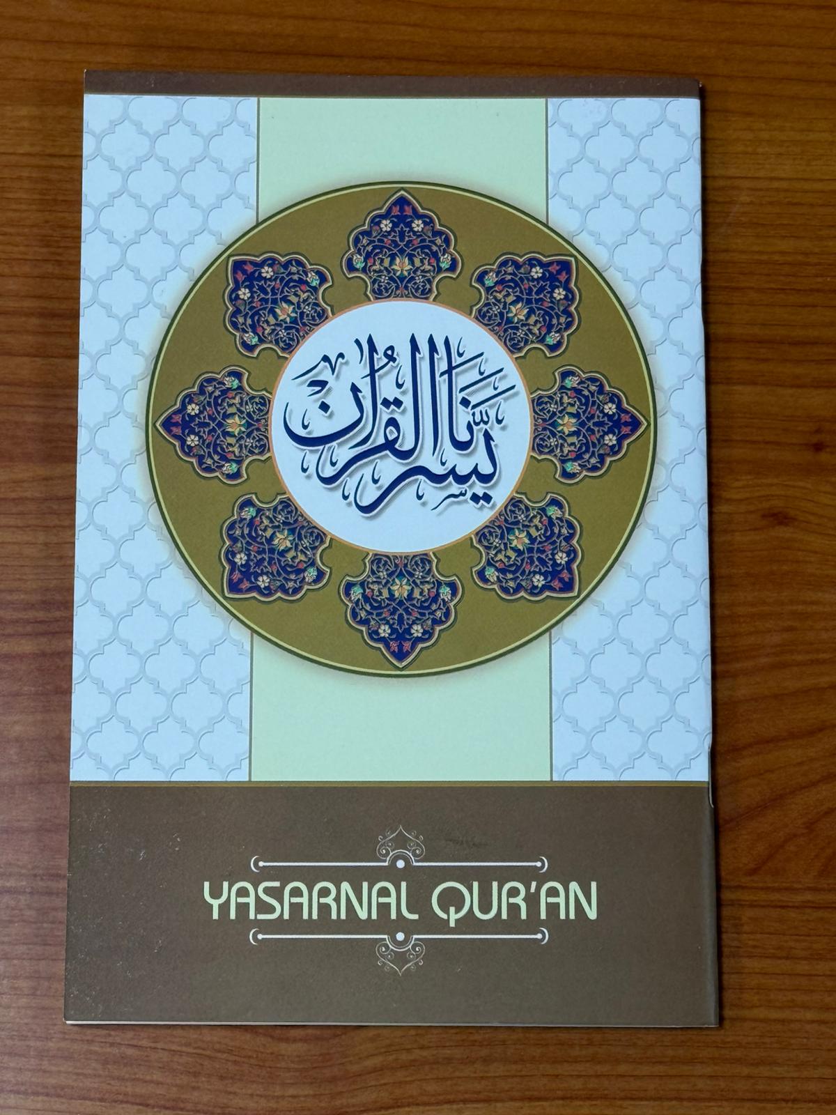 Yasarnal Qur'an Arabic Learning Guide Qaida for Beginners Islamic Primer Book