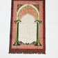 Classic Travel Prayer Mat with Carry Pouch D-1  - Lightweight Foldable Islamic Rug Sajjada Sajada Musalla Janamaz