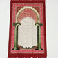 Classic Travel Prayer Mat with Carry Pouch D-1  - Lightweight Foldable Islamic Rug Sajjada Sajada Musalla Janamaz