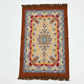 Classic Travel Prayer Mat with Carry Pouch D-2  - Lightweight Foldable Islamic Rug Sajjada Sajada Musalla Janamaz