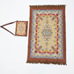 Classic Travel Prayer Mat with Carry Pouch D-2  - Lightweight Foldable Islamic Rug Sajjada Sajada Musalla Janamaz