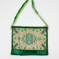 Classic Travel Prayer Mat with Carry Pouch D-2  - Lightweight Foldable Islamic Rug Sajjada Sajada Musalla Janamaz