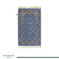 Al Haram Memory Foam Prayer Mat Blue