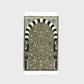 Al Rawdha Al Sharifa Prayer Mat - Green with Handbag
