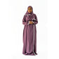 Open Prayer Dress Purple
