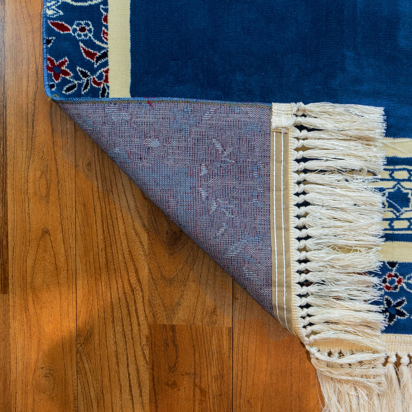 Imam Al Haram Prayer Mat Blue