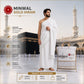 Minwal Gold Ihram Made in Madina, luxury thick cotton blend towel fabric 2 piece unstitched Sharia compliant ihram set for Hajj and Umrah