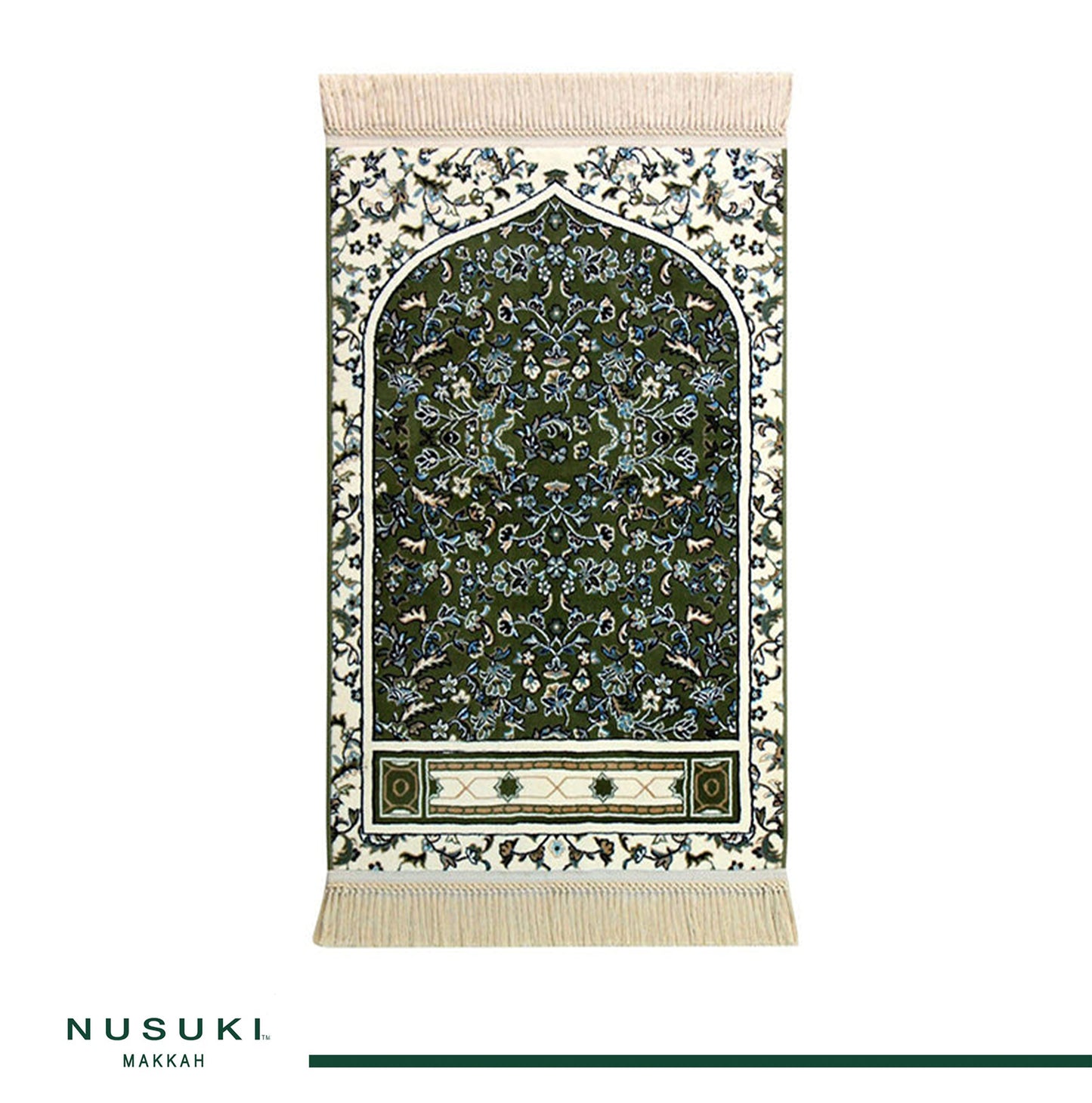 Al-haramin Luxury Prayer Mat - Green
