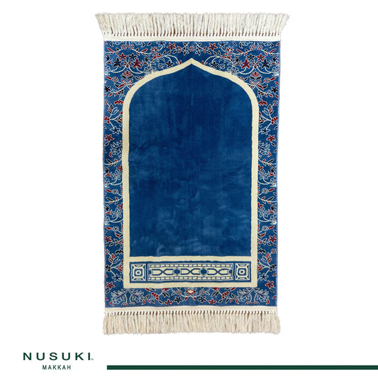 Imam Al Haram Prayer Mat Blue