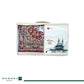 Alharam Memory Foam Prayer Mat - Red