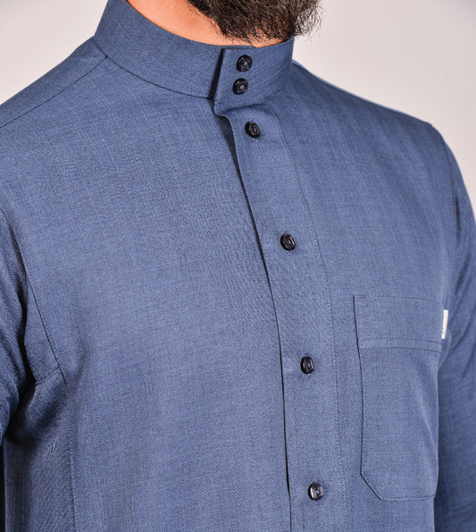 Winter Thobe Dark Blue