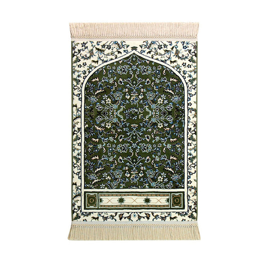 Al-haramin Luxury Prayer Mat - Green
